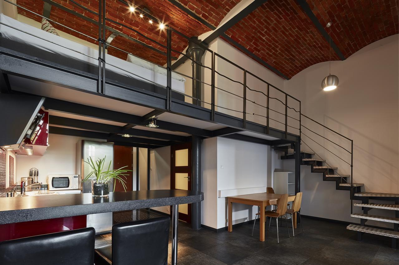 Loft Aparts Lodź Ruang foto